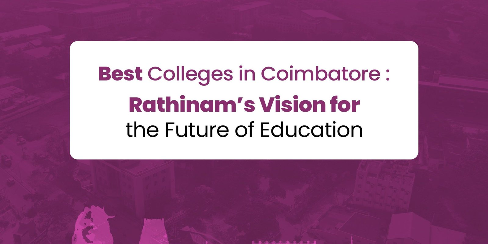 best colleges in coimbatore